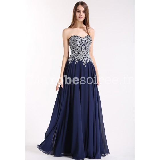 Longue Maxi Plage Robe robe de fete robe de soirée robe de bal noir bleu bc359