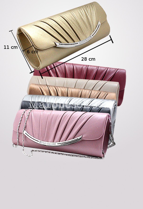 Pochette de soirée  Sac en satin chic et discret pour soirée habillée