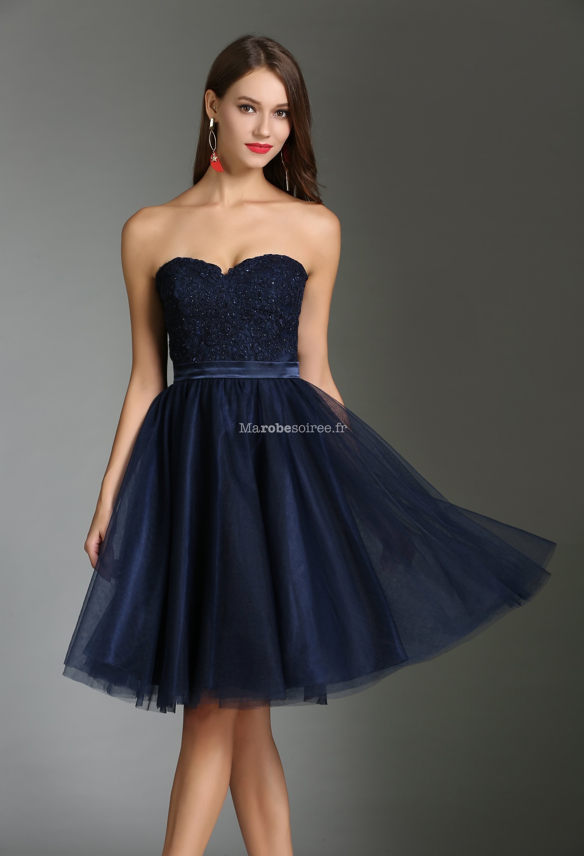 robe bleu nuit