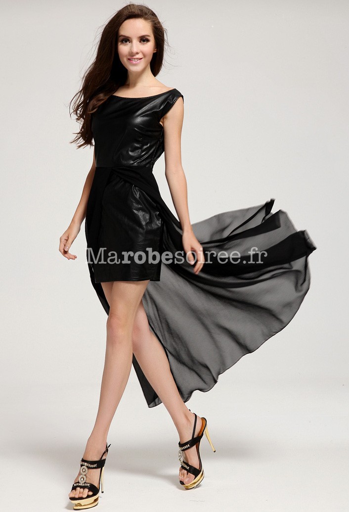 Robe cuir courte cheap