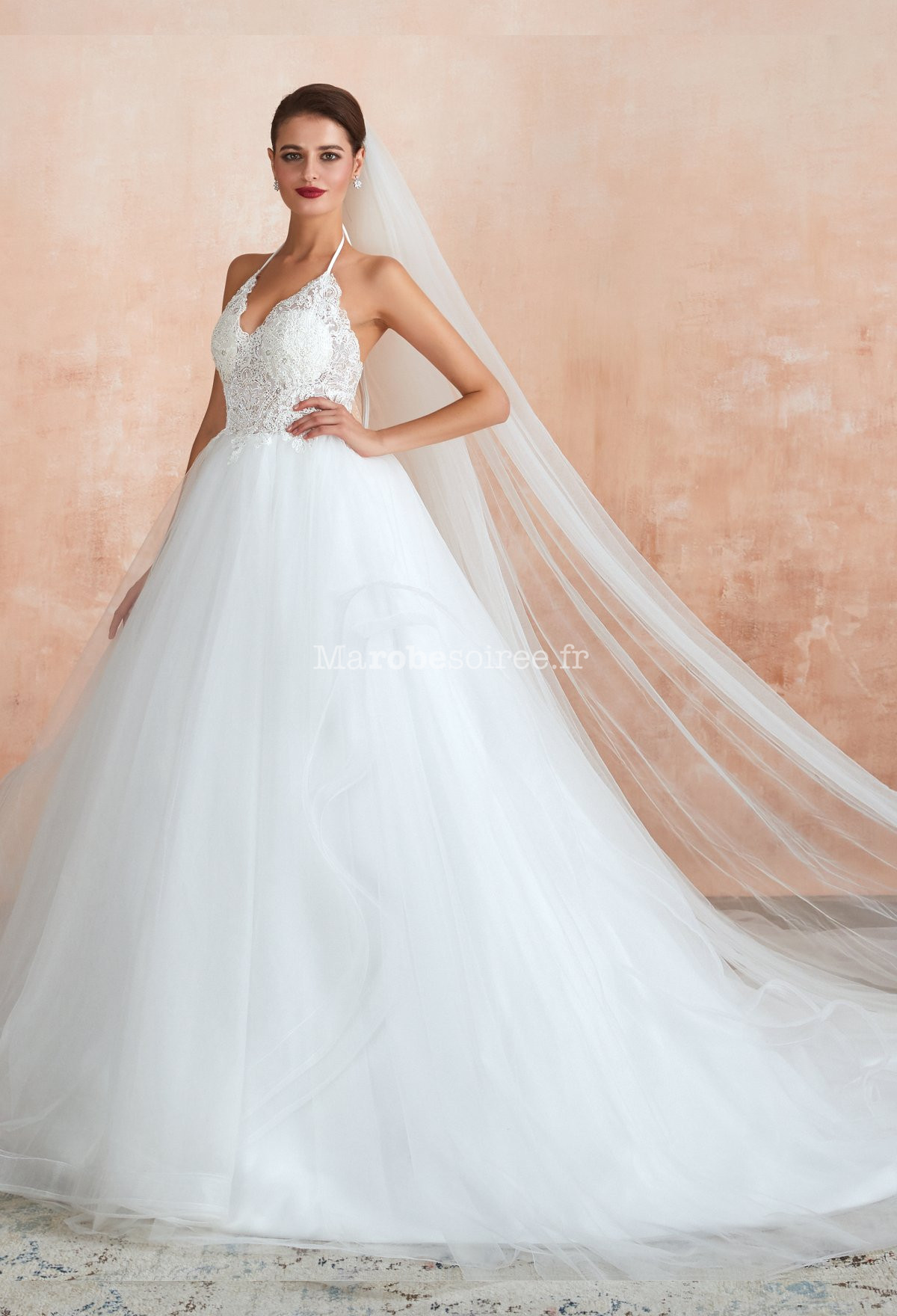 robe de mariée dos ouvert