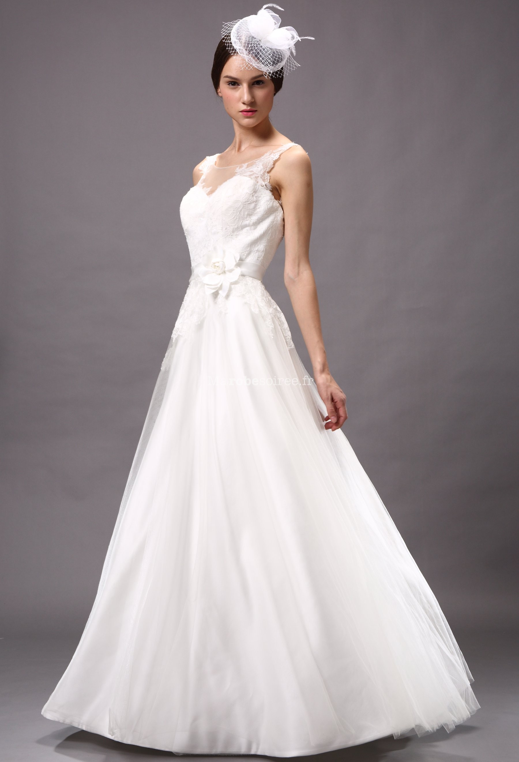 Robe de mariée style hippie chic dentelle