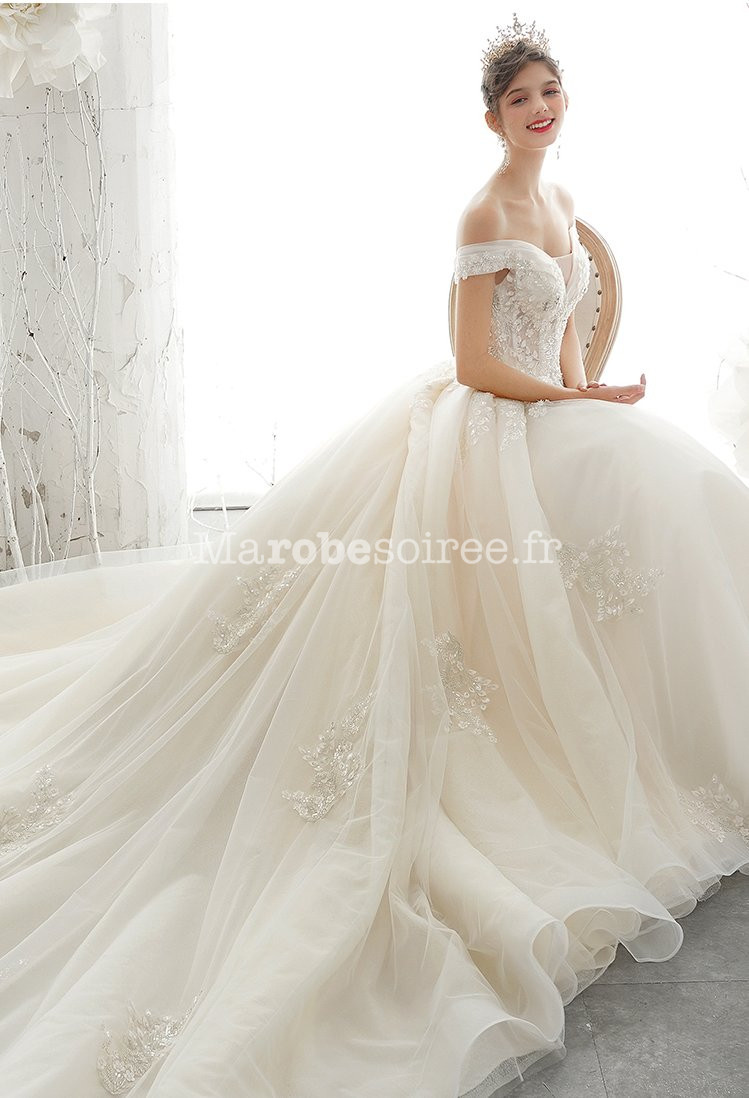 robe de mariee fines manches