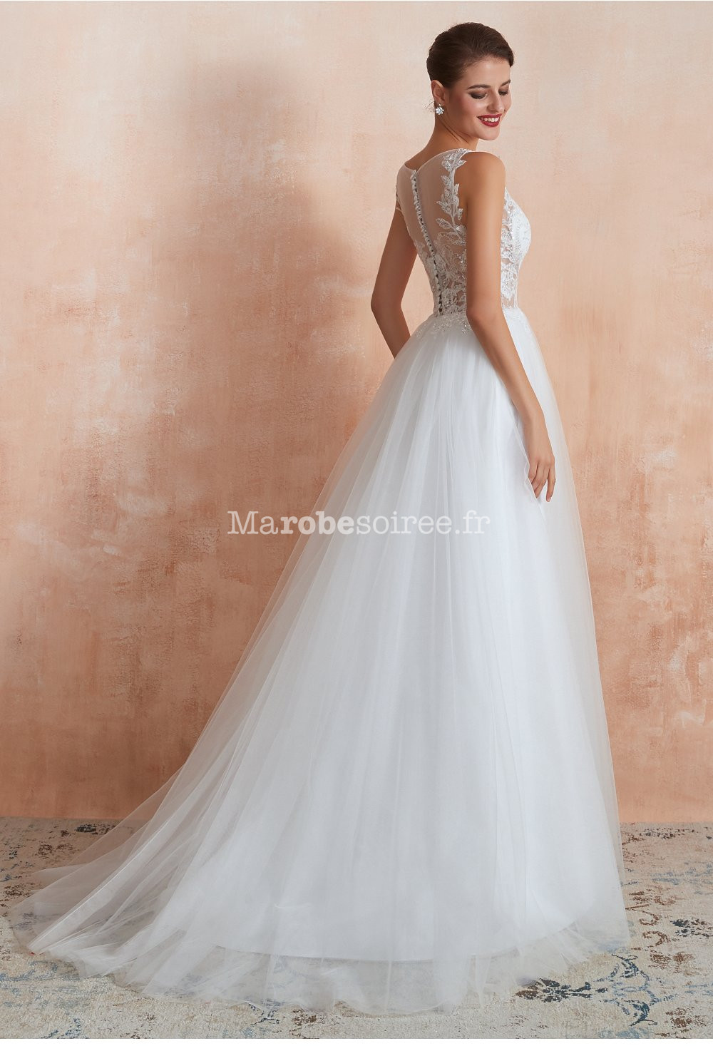 Robe de mariée illusion hotsell