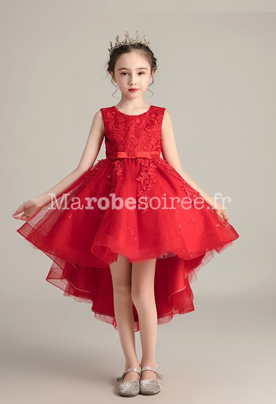 Robe rouge pour fille –