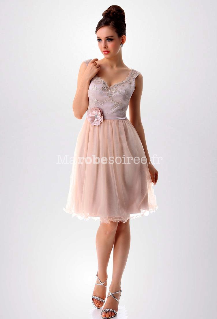 robe soiree avec fleurs taille 3702