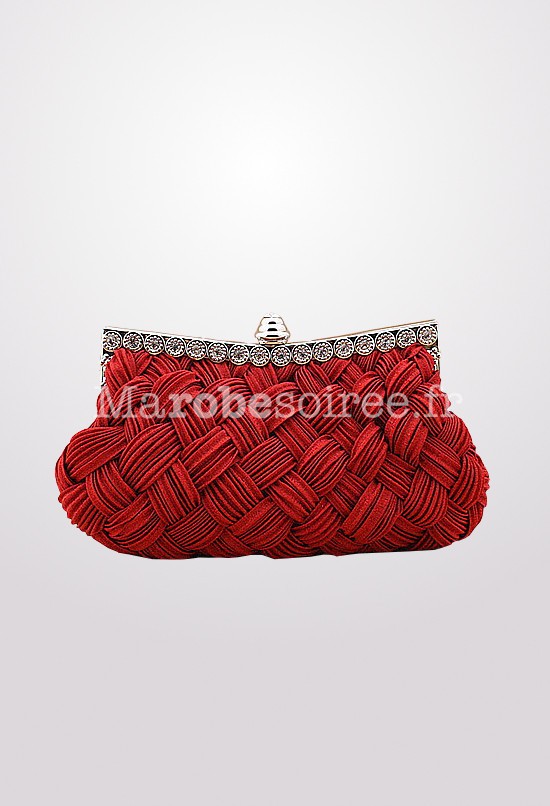 Pochette rouge pas cher hot sale