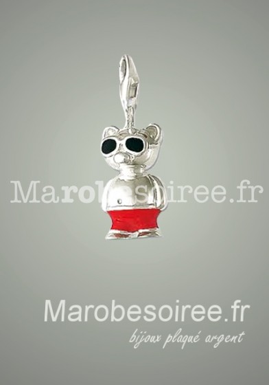 ours charms pendentif réf 18