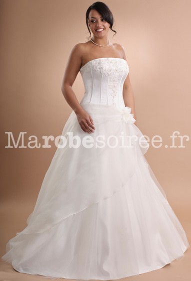 robe de mariée robe de mariage évasée 601