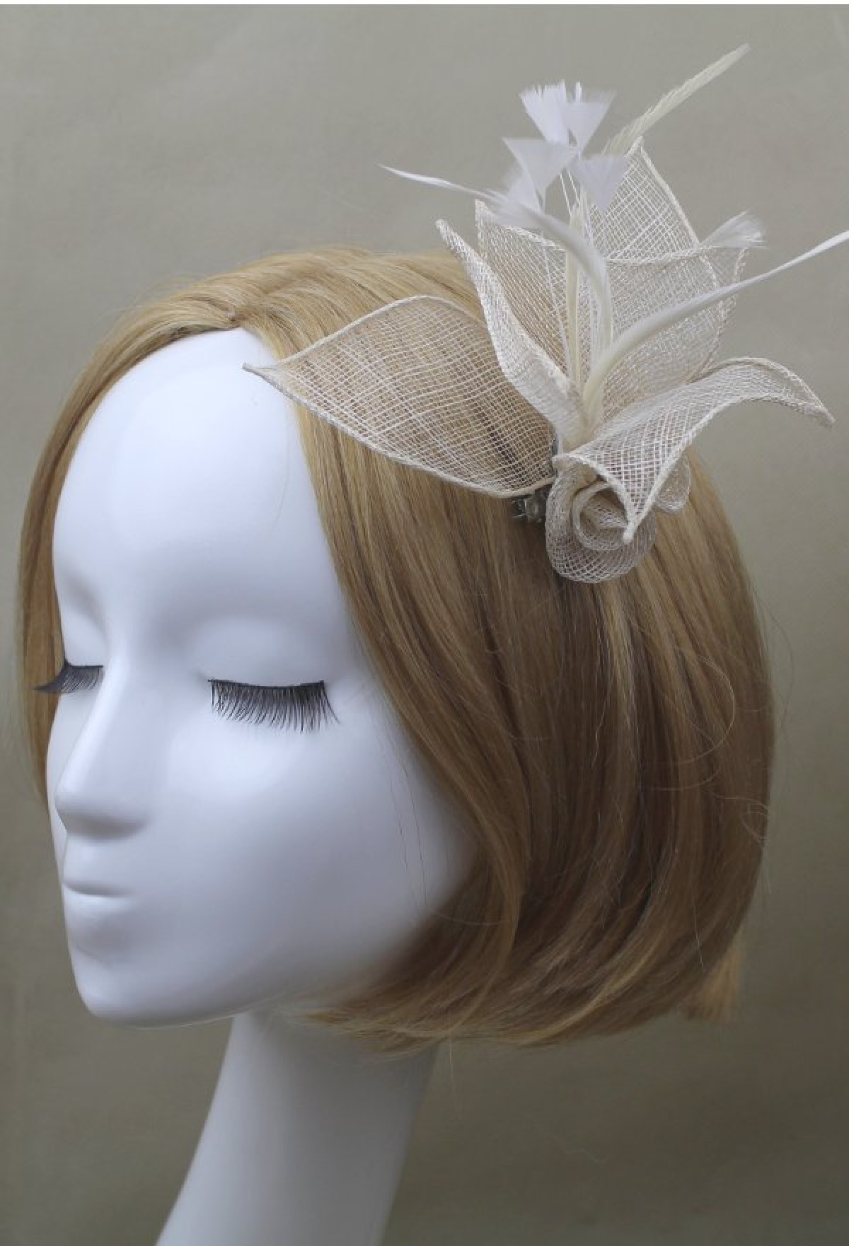 HALFMOON avec broche élégants mariée Mariages Accessoires Accessoires de coiffure Bibis et mini chapeaux Original casque Bridal bibi 