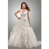 adele - robe de mariée robe de mariage à bretelles - sur demande réf 035 