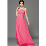 Déstockage- robe de soirée princesse rose réf 4212