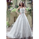 Elegante robe de mariée bustier effet princesse réf SQ269- sur demande