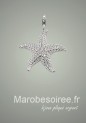 Étoile de mer charms pendentif réf 06