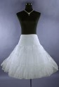 Jupon blanc pour robes mi-longue style rétro année 50's réf W16B