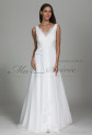 Gracieuse robe de mariée avec dos en voilage Réf: M1901 - Sur demande