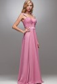 jacqueline -robe de soirée rose longue bustier effet cache coeur - sur demande 4028
