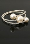 Bracelet strass et perles 