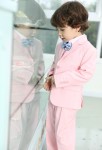 Costume enfant garçon rose pastel 