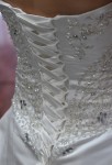 robe de mariée détail laçage 
