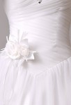 Robe de mariée - taille tissus drappé 