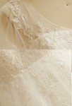 Robe de mariée - zoom dentelle 