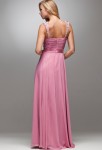 jacqueline -robe de soirée rose longue bustier effet cache coeur 4028 