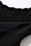 Robe noire - détail 