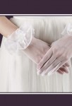 gants mariée élégant court 